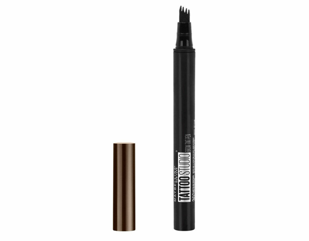 Skönhetstrender hösten 2018: Ögonbrynpenna med tatueringseffekt från Maybelline