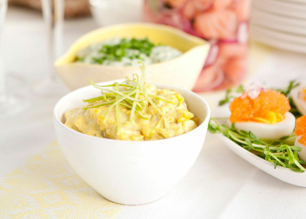 Currysill till påsk.