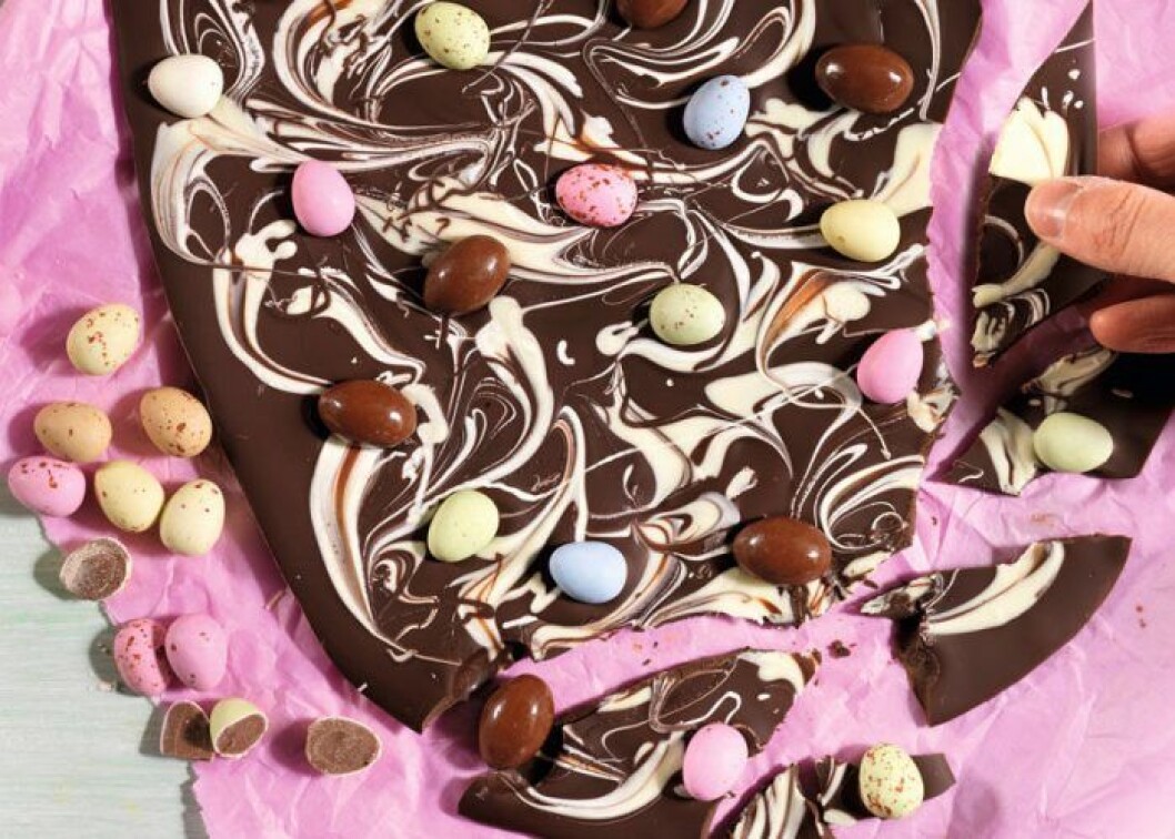 chokladbräck till påsk.