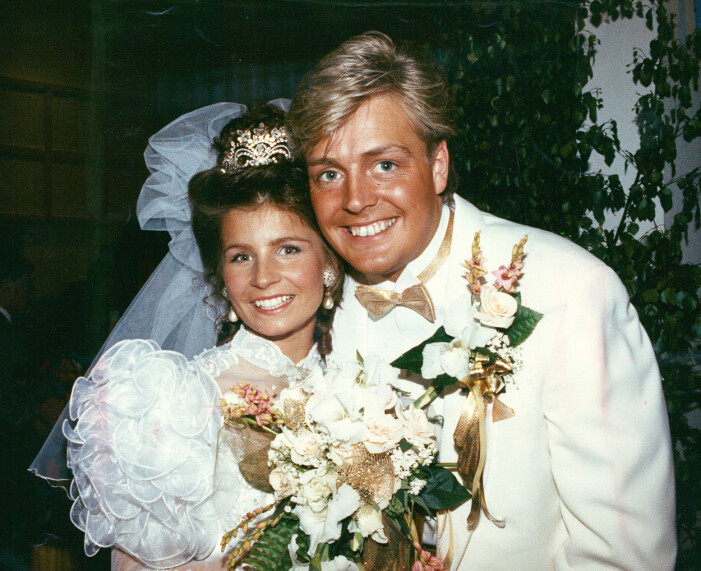 Carola och Runar 1990