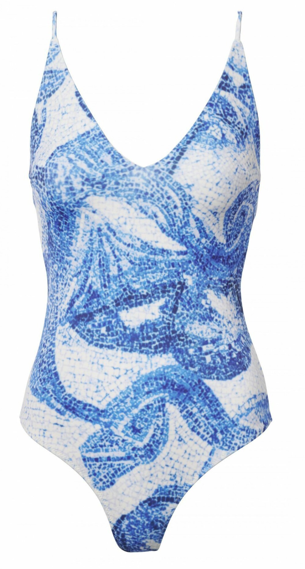 Mosaikmönstrad baddräkt från H&M/Conscious.