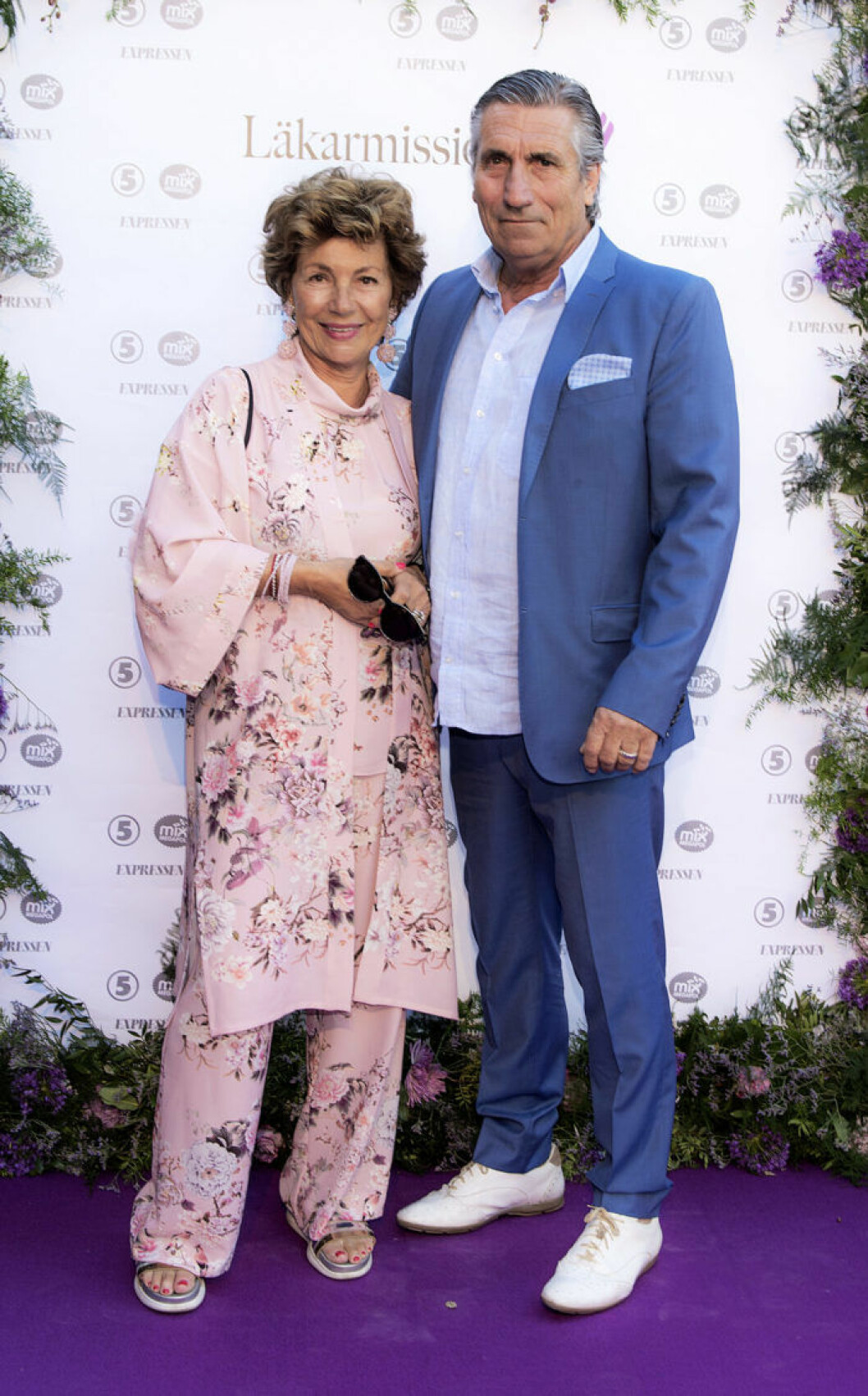 Amelia Adamo och sambon Lucio Benvenuto. Bild: IBL Bildbyrå Amelia Adamo och Lucio Benvenuto på Mammagalan i Stockholm 2018-05-27.
