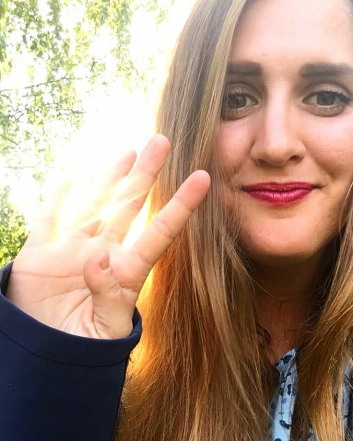 Lussan var trygg, levnadsglad och modig. Lussan som kollar in i kameran.