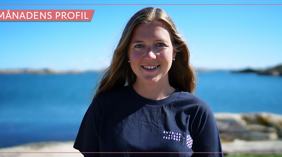 Ingenjören Sofie Allert: "Alger har en stor outnyttjad potential"
