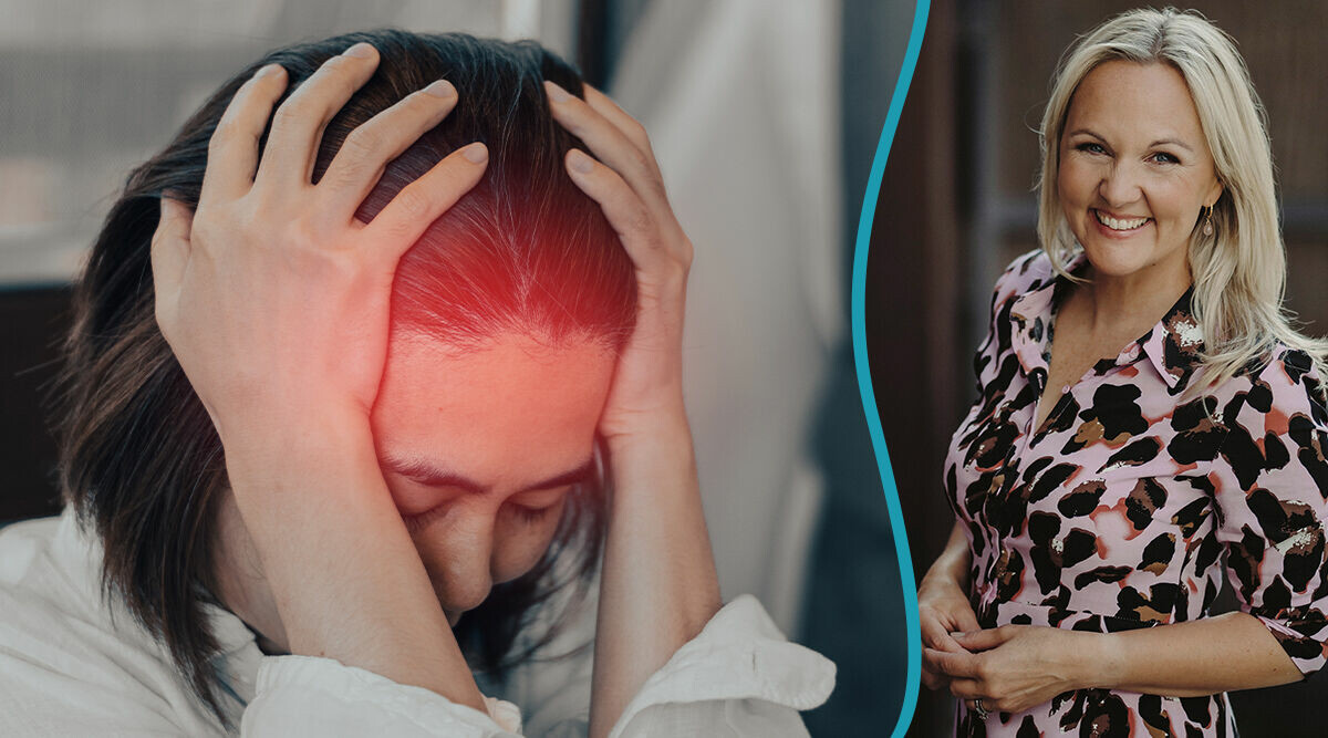 Jennys plötsliga migrän var första tecknet på klimakteriet