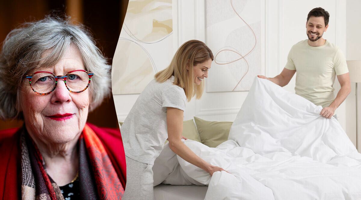 Agnes Wold: Därför är det onödigt att byta sängkläderna