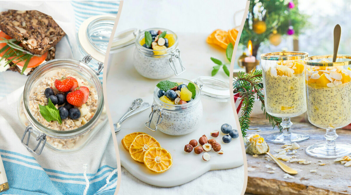 Recept: 5 sorters chiapudding och overnight oats