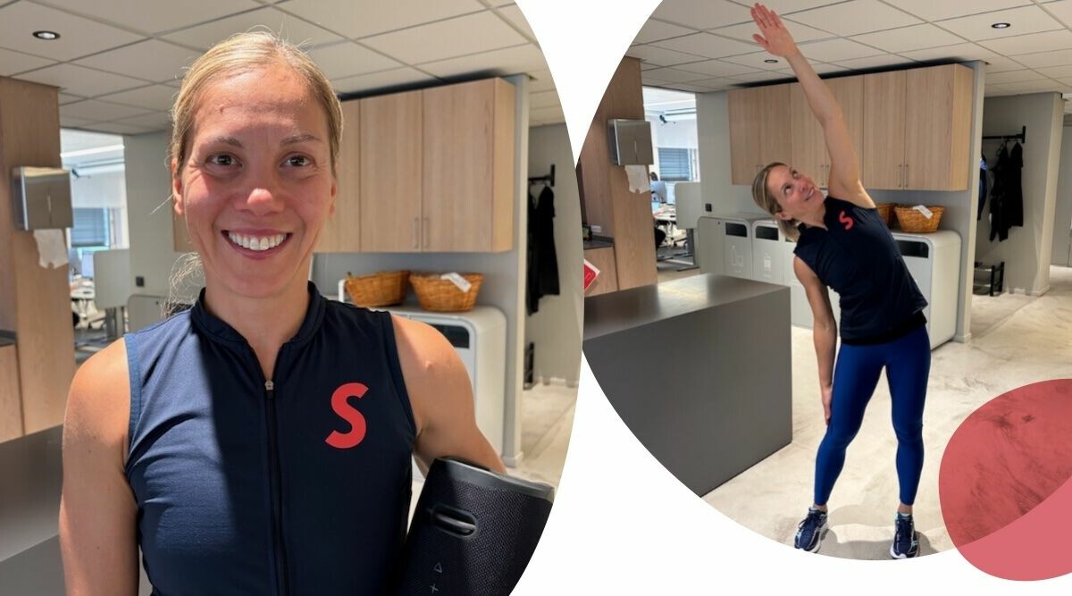 Pigga upp arbetsdagen med snabb rörelsepaus