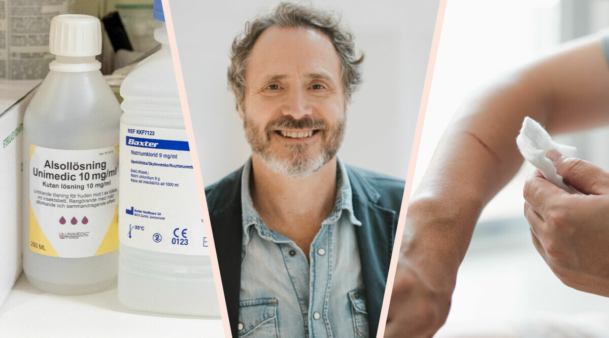 Är det sant att man inte ska använda alsolsprit på sår?