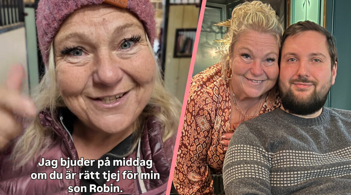 Joanna efterlyser en svärdotter: "Vill att sonen hittar kärleken"