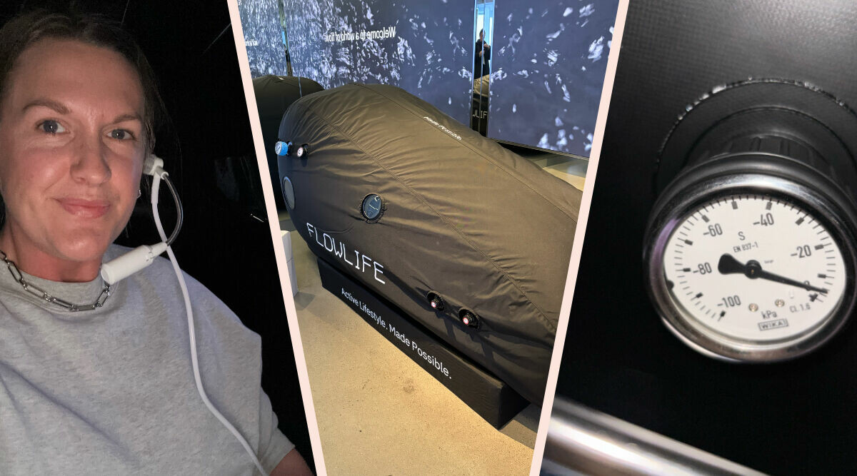 Jag testar longevity-trenden – häng med in i en syrgastryckkammare