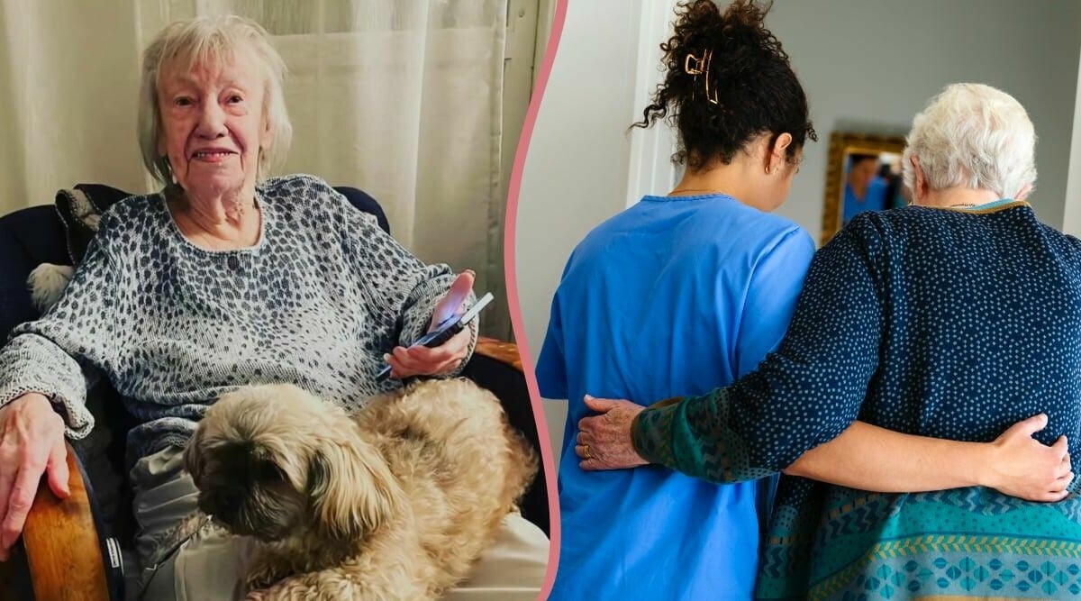 Gittan, 88, har blivit viral med hyllningsinläggen till hemtjänsten