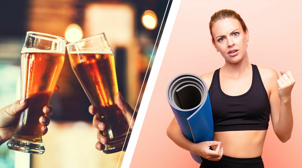 Raseri-yoga – nya träningstrenden som involverar öl och svordomar