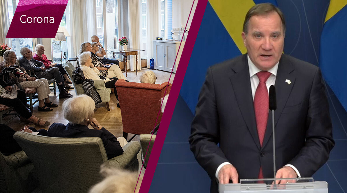 Löfven: FHM får rätt att införa lokala besöksförbud på äldreboenden