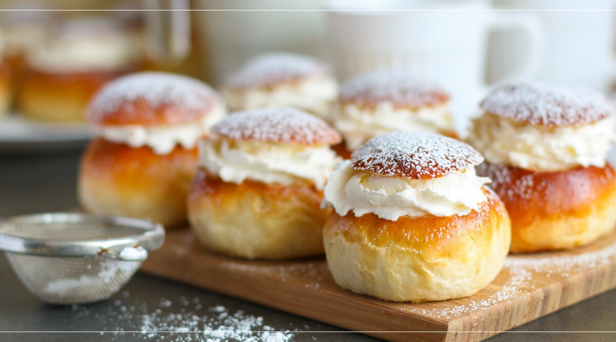 Glutenfria semlor – 3 goda recept utan vete och gluten