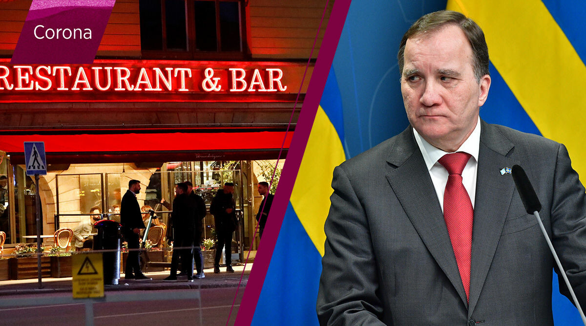 Löfven: Då måste restauranger, barer och kaféer stänga