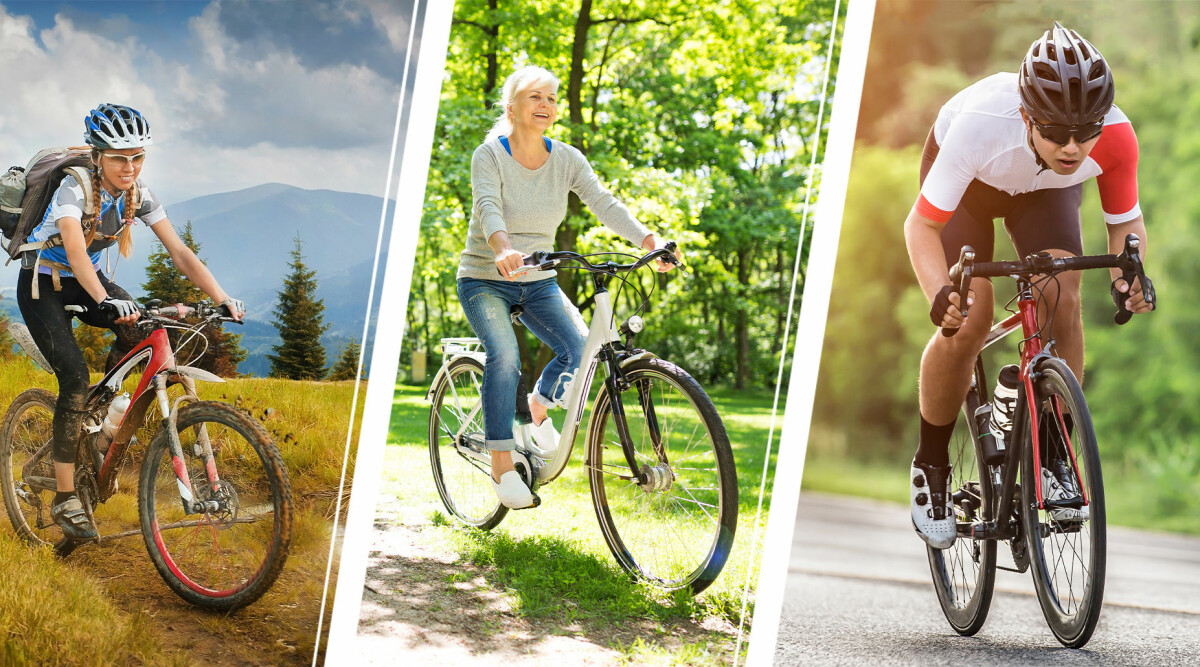 Mountainbike, landvägshoj eller el? Hitta rätt cykel för DIG!