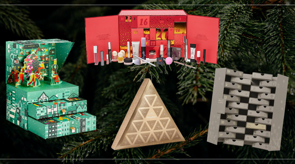 Årets bästa adventskalendrar alla kategorier – skönhet, godis, kaffe