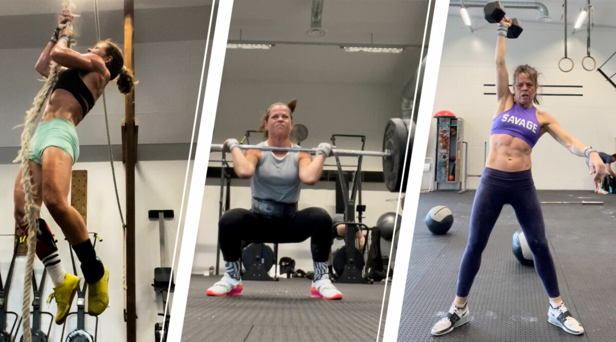 Lotta, 49, tränar crossfit 5 ggr i veckan: ”Enorm endorfinkick”