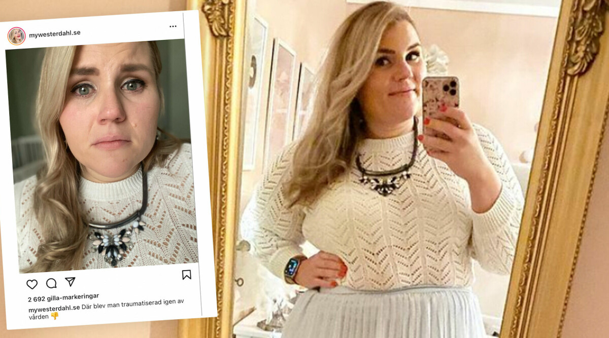 My Westerdahl: ”Ge mig samma vård som en smal person!”