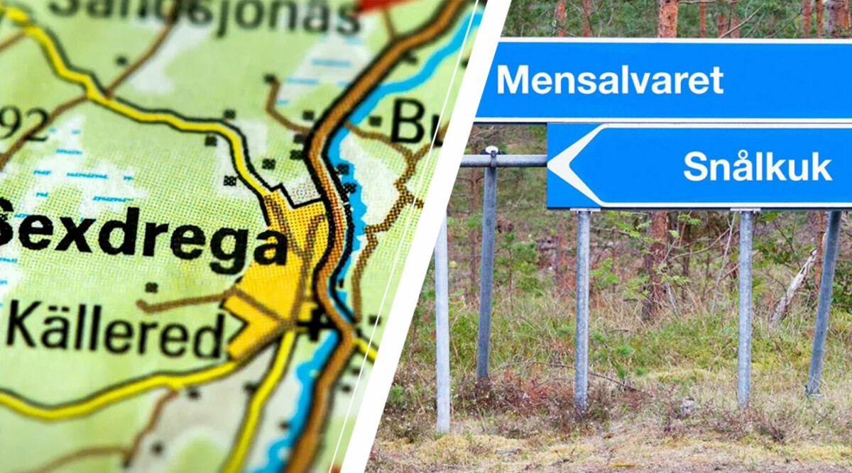 Snålkuk är Sveriges roligaste ortsnamn – vackrast är Morgongåva