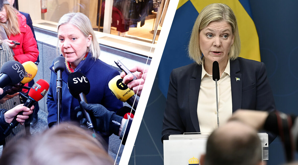 Retorikexperten synar Magdalena Anderssons framträdanden senaste veckan