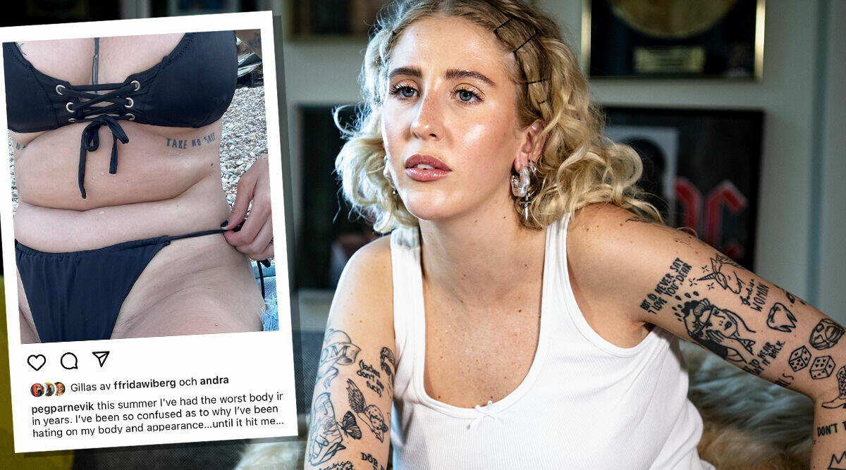 Peg Parneviks kroppsångest: "Har länge hatat min kropp och utseende"