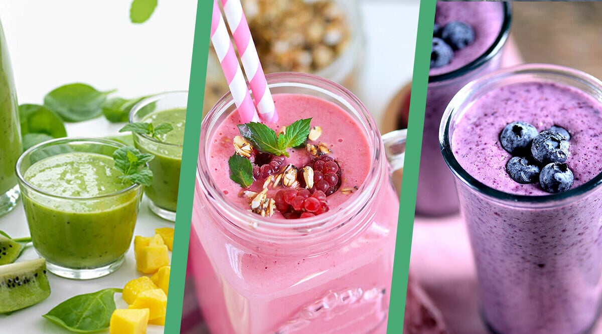 Hälsosamma frukostsmoothies: 6 recept