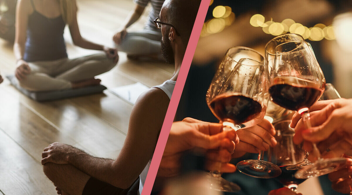 Ny forskning visar att yoga och konditionsträning minskar alkoholsug