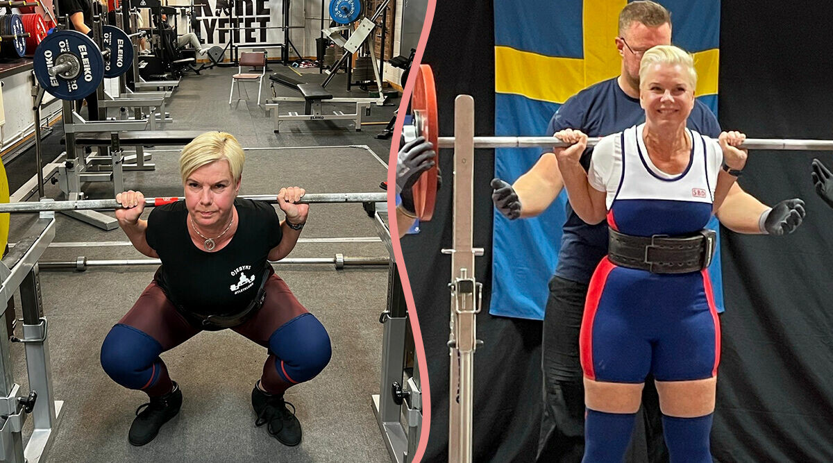 Anette klarade sitt mål: Lyfta 100 kilo innan 50-årsdagen
