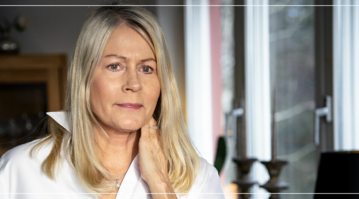 Nina Gunke om stödet från familjen efter alzheimersbeskedet