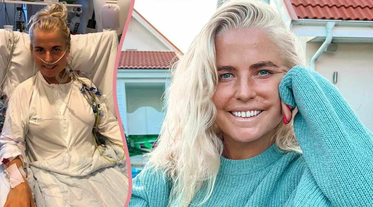 Karoline fick en septisk chock: ”Jag hade en extrem tur som överlevde”