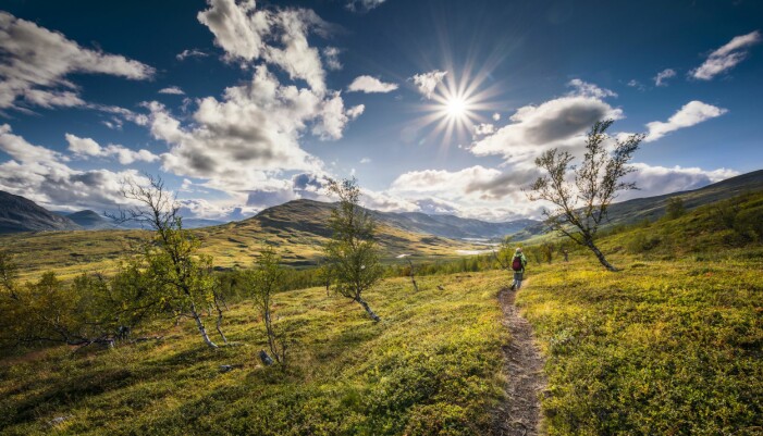 Vacker natur i Abisko