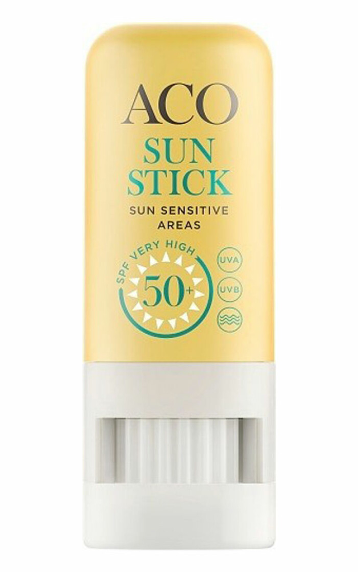aco sun stick spf läppar