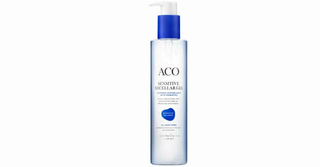 ACO: Face Sensitive Balance Micellar Gel.