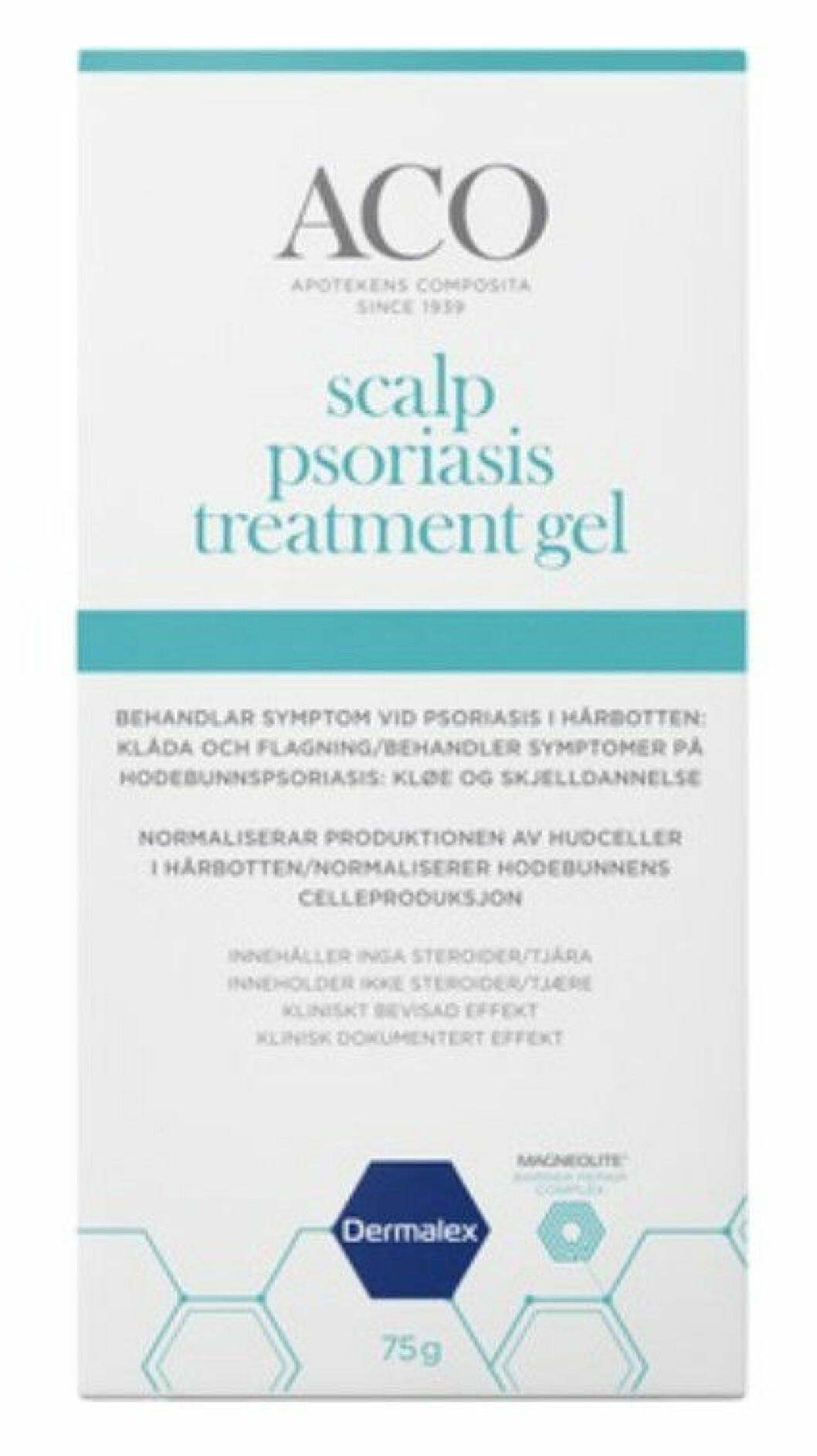 Schampo från ACO, mot psoriasis.