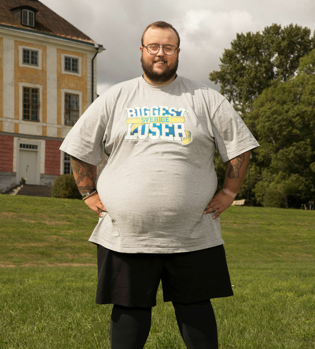 Adam Aronsson i "Biggest Loser". 