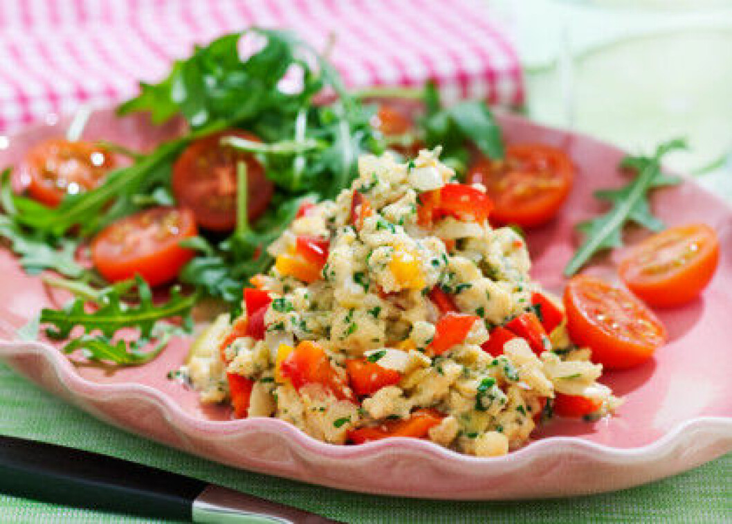 recept på nyttig frukost äggröra
