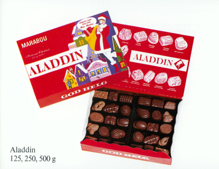 Aladdinask från 70-talet. Aladdinask 70-tal