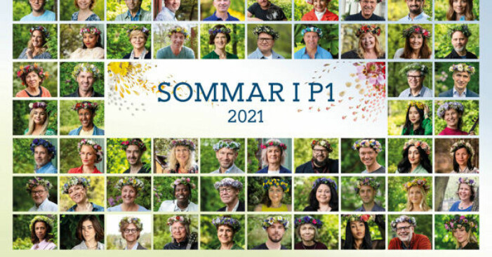 Bild på alla som medverkar i Sommar i P1 2021. Foto: Sveriges Radio Alla sommarvärdarna i P1 2021