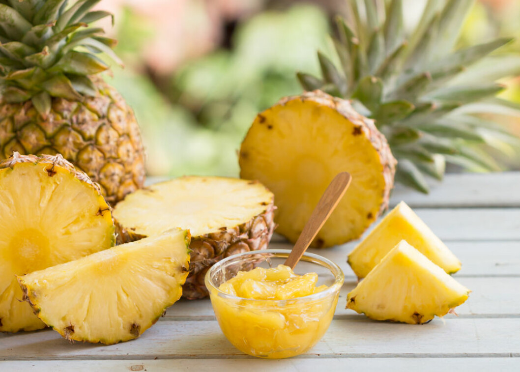 Ananas kan vara värt att testa om du har hosta!