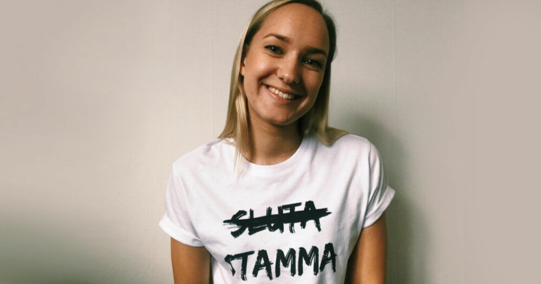 Andrea Stéen vill förändra hur vi ser på stamning
