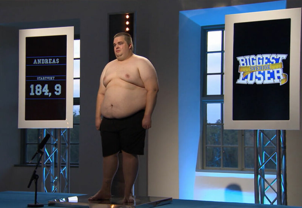Andreas började gråta när han berättade om ensamheten på invägningen i Biggest Loser. biggest Loser Andreas Andersson