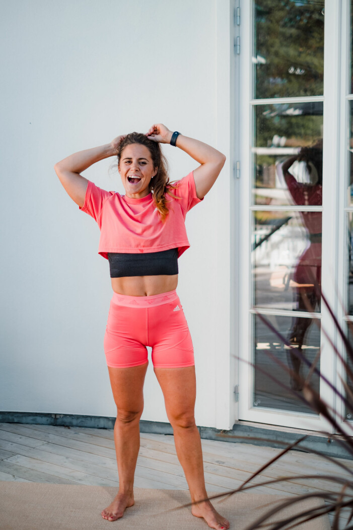 Anna älskar endorfinpåslaget hon får av Crossfit och löpning. Anna Jönsson Haag om träningspass