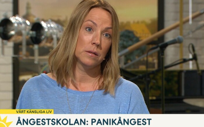 Psykologen Anna Bennich i TV4:s Nyhetsmorgon. Foto: TV4. Anna Bennich i TV4:s Nyhetsmorgon