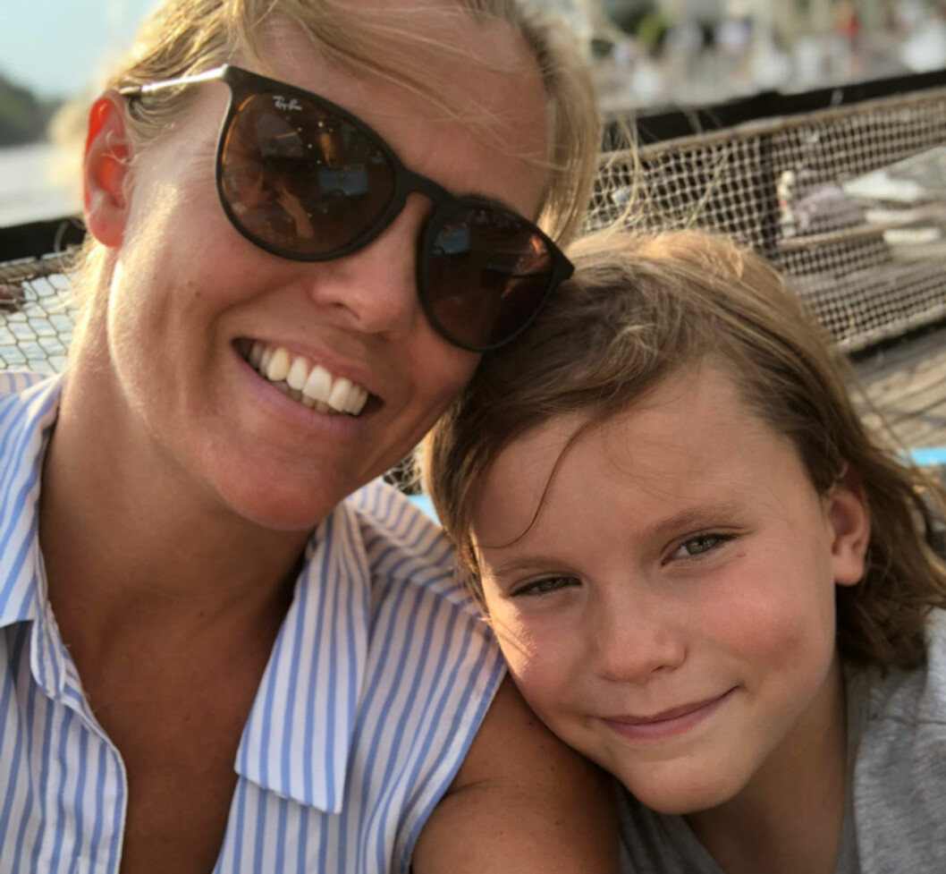 Sonen Kelvin fick Annika att inse vad som var viktigast i livet. Sonen Kelvin fick Annika att inse vad som var viktigast i livet.