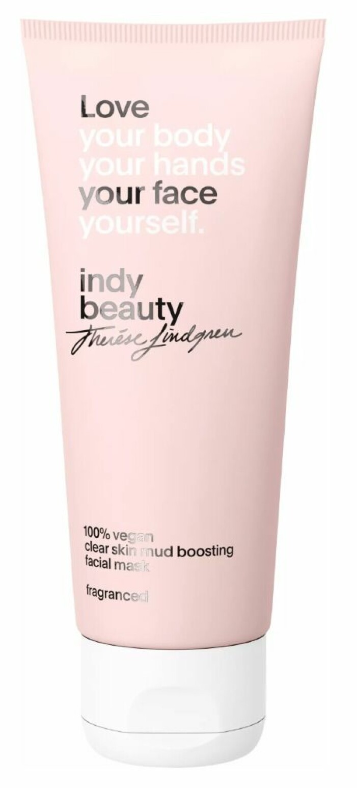 Ansiktsmask som rengör på djupet. Ansiktsmask från Indy Beauty.