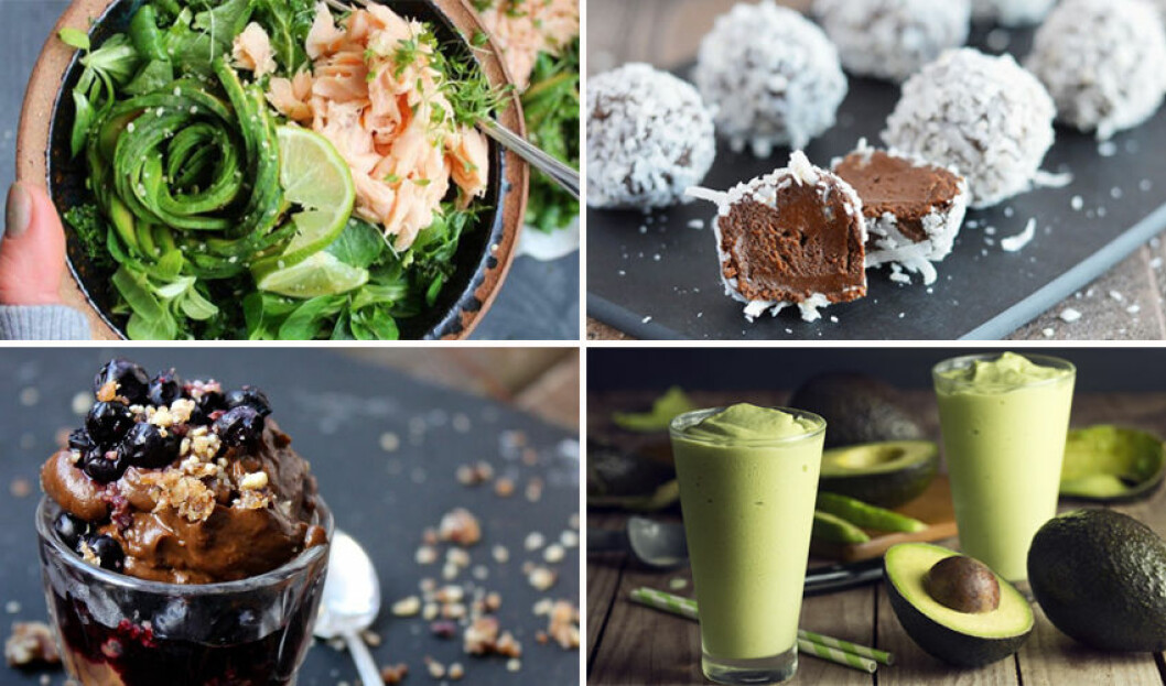 Goda recept med avokado.