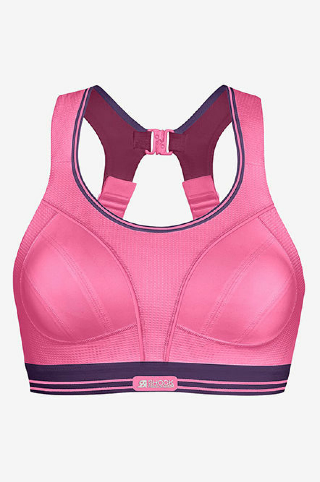 Rosa sport-bh i stora storlekar från Shock Absorber och Ellos