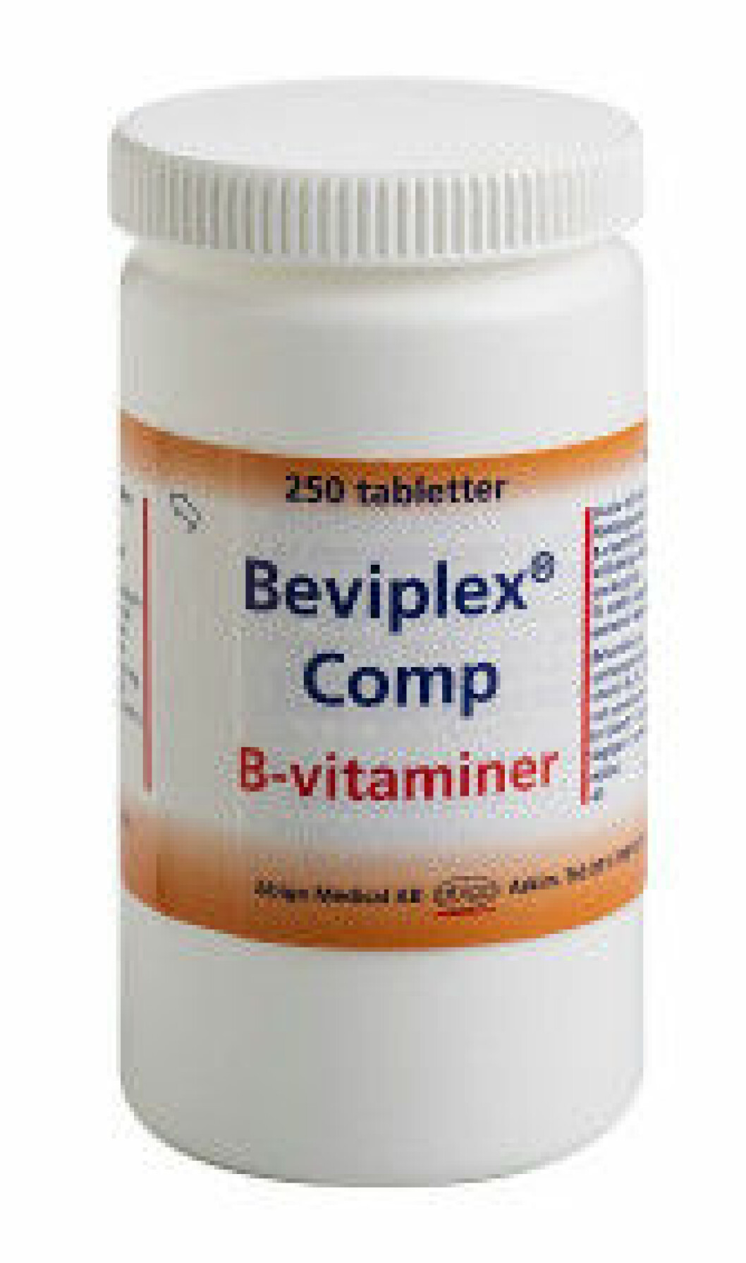 Tillskott vitamin B, från Apoteket.